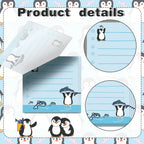 12/24pcs Cute Animals Sticky Notes Set, Refrigerator Memo Pads,Self-Stick Dog Cat Notes Pads for Home Office Gifts Supplies