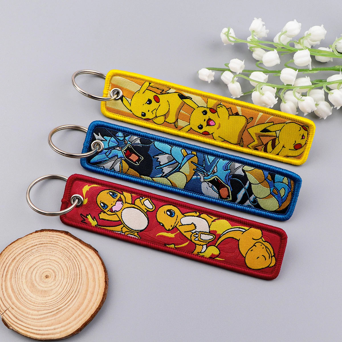Japanese Anime Game Key Fobs Holder Key Tag Key Chain for Motorcycles Key Fobs Holder Men Women Key Tags Key Ring Accessories