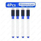 1-48Pcs Magnetic Erasable Whiteboard Pen Color Options Numbering Stationery Office Teaching Supplies for Blackboard Student Note