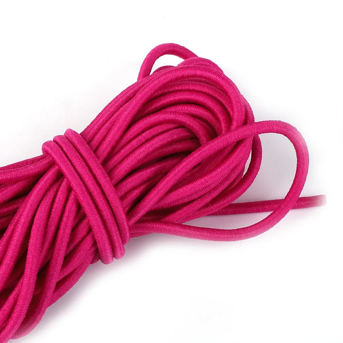 5 Meters 2mm 2.5mm Round Elastics Rope Bungee Cords Multicolor Elastic Rubber Bands Strap String Handmade Diy Sewing Accessories