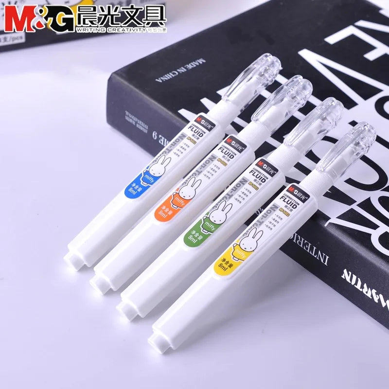 M&G Pen Correction Fluid, 8ml/pc, Correct Error Use, Suitable for Students and Office Use, Wholesale Correction Fluid