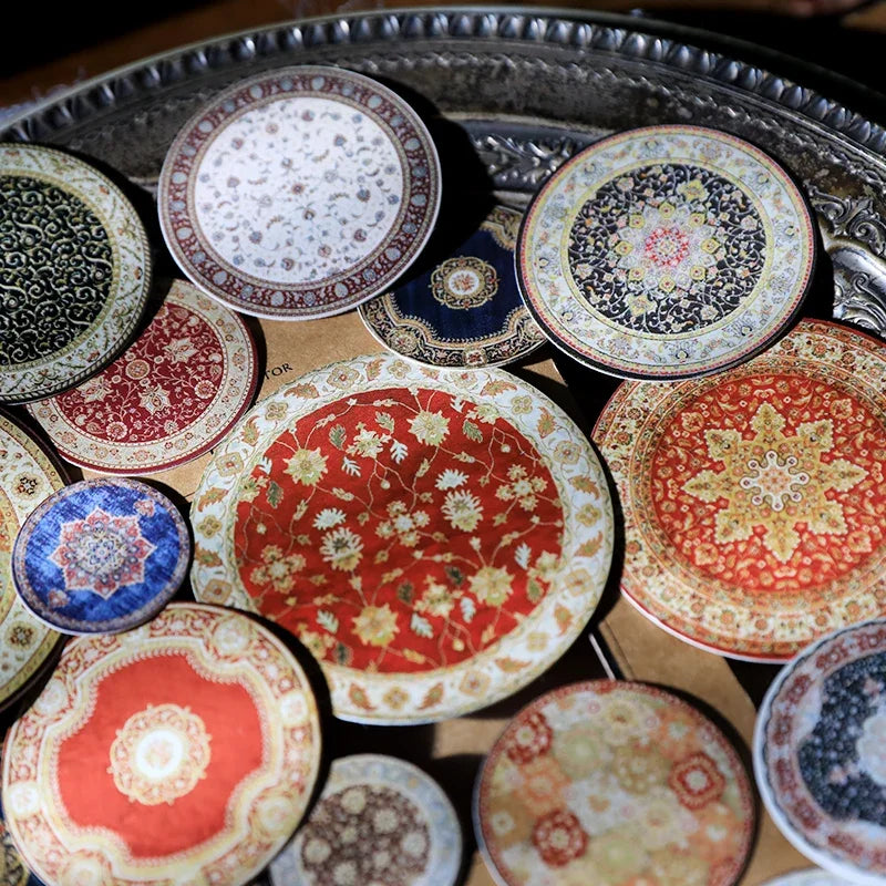23Pcs Vintage Clip Cardstock Craft Paper Junk Journal Ephemera Collage Thick Card Scrapbooking Material Paper Tim Holtz Style