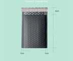 not thick 15x70cm Bubble Bag for Packing Black Color Long Big Envelope Mail Bubble Mailers for Small Business Packaging Shipping