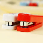 Genuine Sanrio Hello Kitty Stapler Set Cartoon Mini Portable Campus Office Stationery Supplies Books Document Binding Machine
