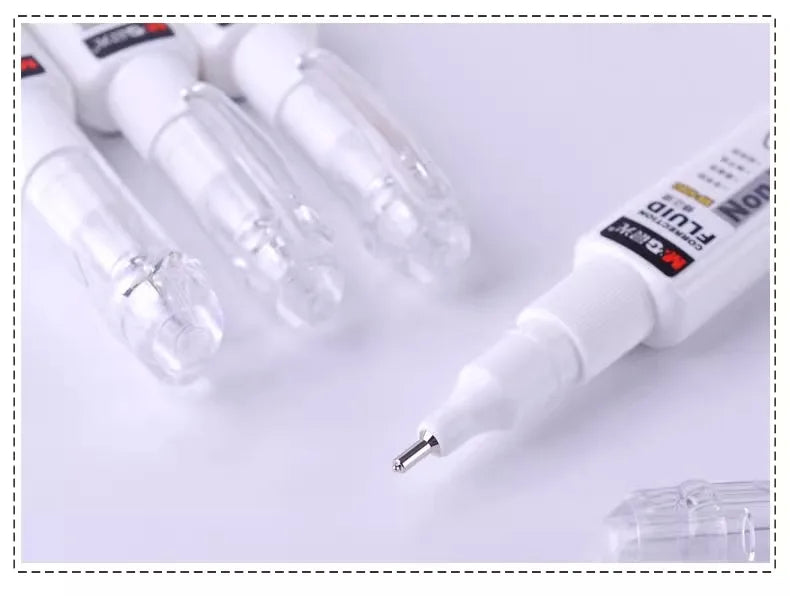 M&G Pen Correction Fluid, 8ml/pc, Correct Error Use, Suitable for Students and Office Use, Wholesale Correction Fluid