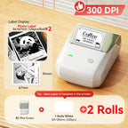 Niimbot B1 Pro Label Printer 300 DPI High-definition Red Black Color Printing Self-adhesive Photo Printing for Business Home