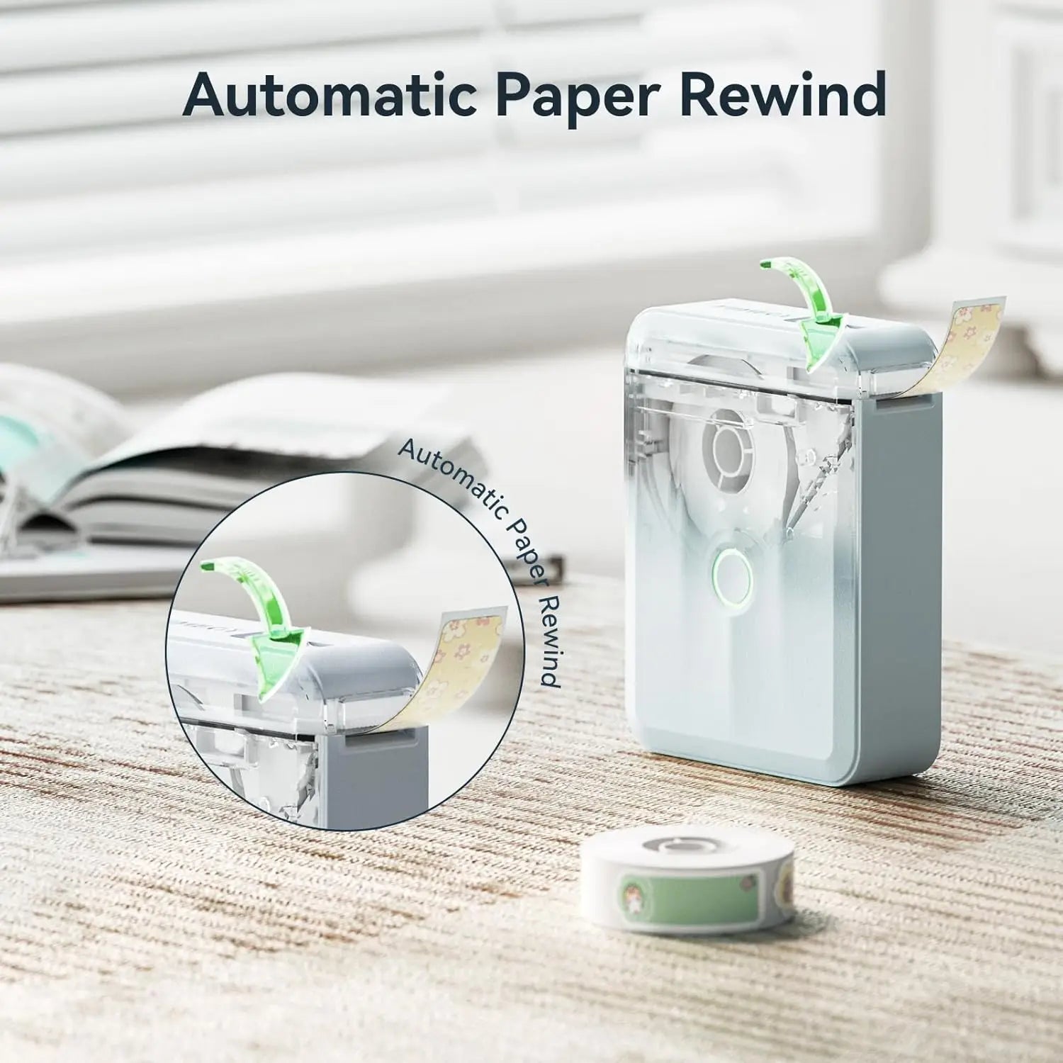 Niimbot D110 Label Printer Bluetooth Mini Adhesive Portable Smart Label Maker UV Without Ink For Office School Labeling Machine