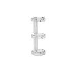 Removable Binder Book Binding Rings Plastic Book Rings Clear Folder Binder Clips Scrapbook Binding Button School Loose Leaf Clip