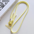 Candy Color Colorful Adjustable Long Lanyard for Mobile Cell Phone Crossbody Anti-Lost Strap Hanging Rope Universal Necklace