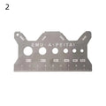 NEW Screw Thread Pitch Gauge Ruler Measuring Tool Bolt Nut Metric Machining Threads Screw Cutting Gauge Angle Model Measuring