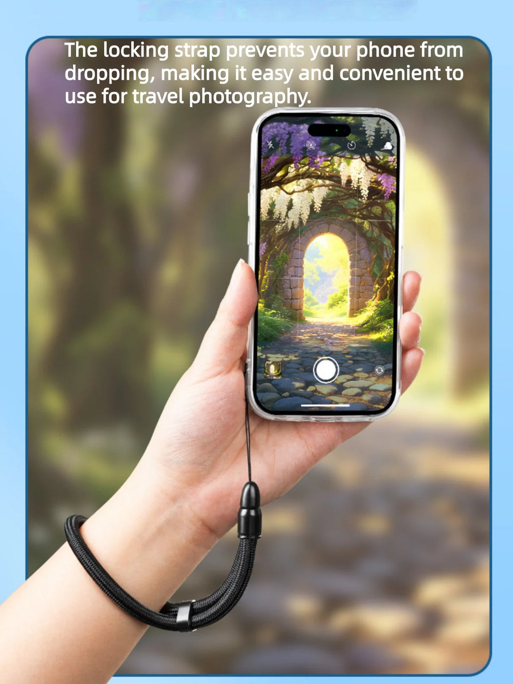 Multifunctional Mobile Phone Strap Bullet Shaped Phone Case Short Rope Adjustable Length Lanyard for Earphones and U-disk