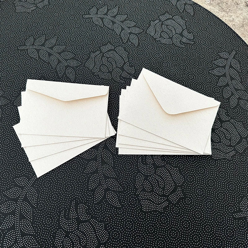 30pcs/lot Thickened Linen Texture Pattern 17.5x12.5cm White Envelope Retro for Invitations Postcards Wedding Business Letters