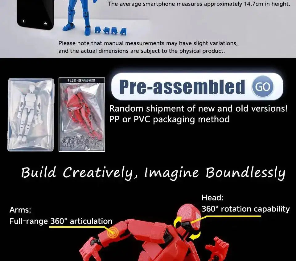9L3D Printe Dummy13 T13 Unbeatable Mark Grayson Bulletproof Mark Grayson Action Figure Anime Collectible Model Toy For Kids Gift