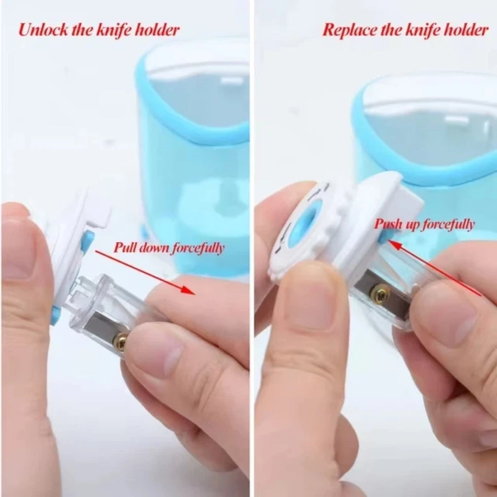 Tenwin/Tihoo 8013 Knife Holder Spare Parts Replacement Tool Holder for 8005 Electric/Manual 2 in 1 Automatic Pencil Sharpener