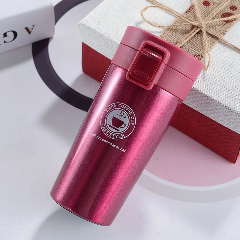 380/510ML Coffee Cup Stainless Steel Thermo Bottle Car Thermal Cup Outdoor Sports Vacuum Flask Keeps Cold and Heat Thermal Mug