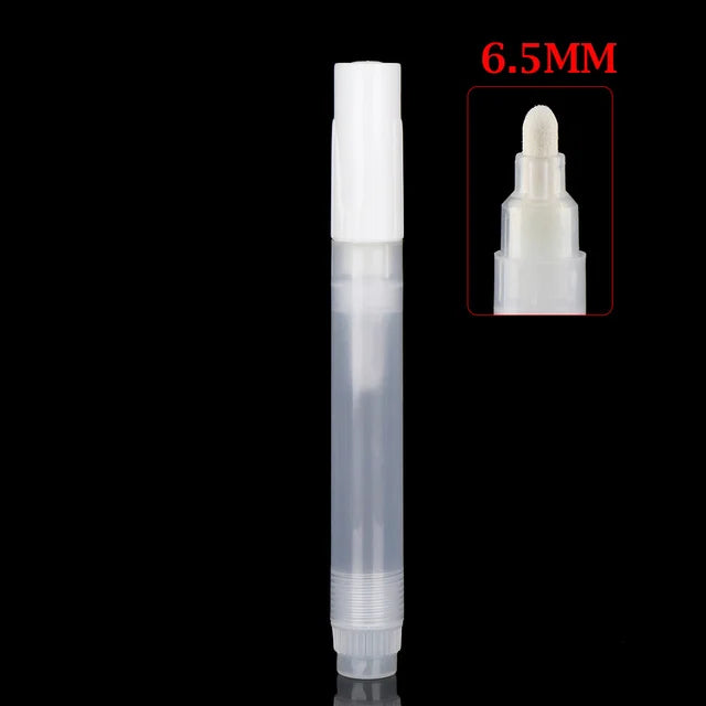 Creative Plastic Empty Pen Rod 3mm 5mm 6.5mm 8mm 10mm Barrels Tube for Graffiti Pens Liquid Chalk Markers Paint Pen Accessories
