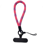 Phone Lanyard Wrist Strap Woven Phone Lanyard Creative Keychain Hanging Rope Anti-lost Security Wristband Universal Short Rope