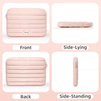 13/14 Inch Puffy Laptop Sleeve Cover Bag For Laptop Cover for MacBook Air iPad Pro Tablet Pouch Bag Fashion Notebook Soft Case