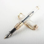Jinhao 82 Fountain Pen Acrylic EF/F/M/Bent Nib Golden Trim with Converter Writing Pen