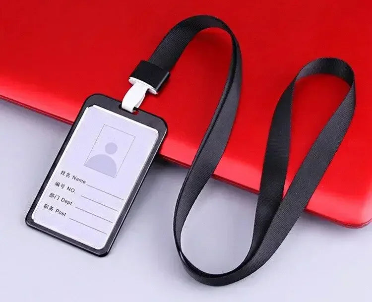 Aluminum Alloy Card Cover Case Women Men Work Name Bank ID Card Holders Business Badge Case Credit Card Badge Case Bag Pouch