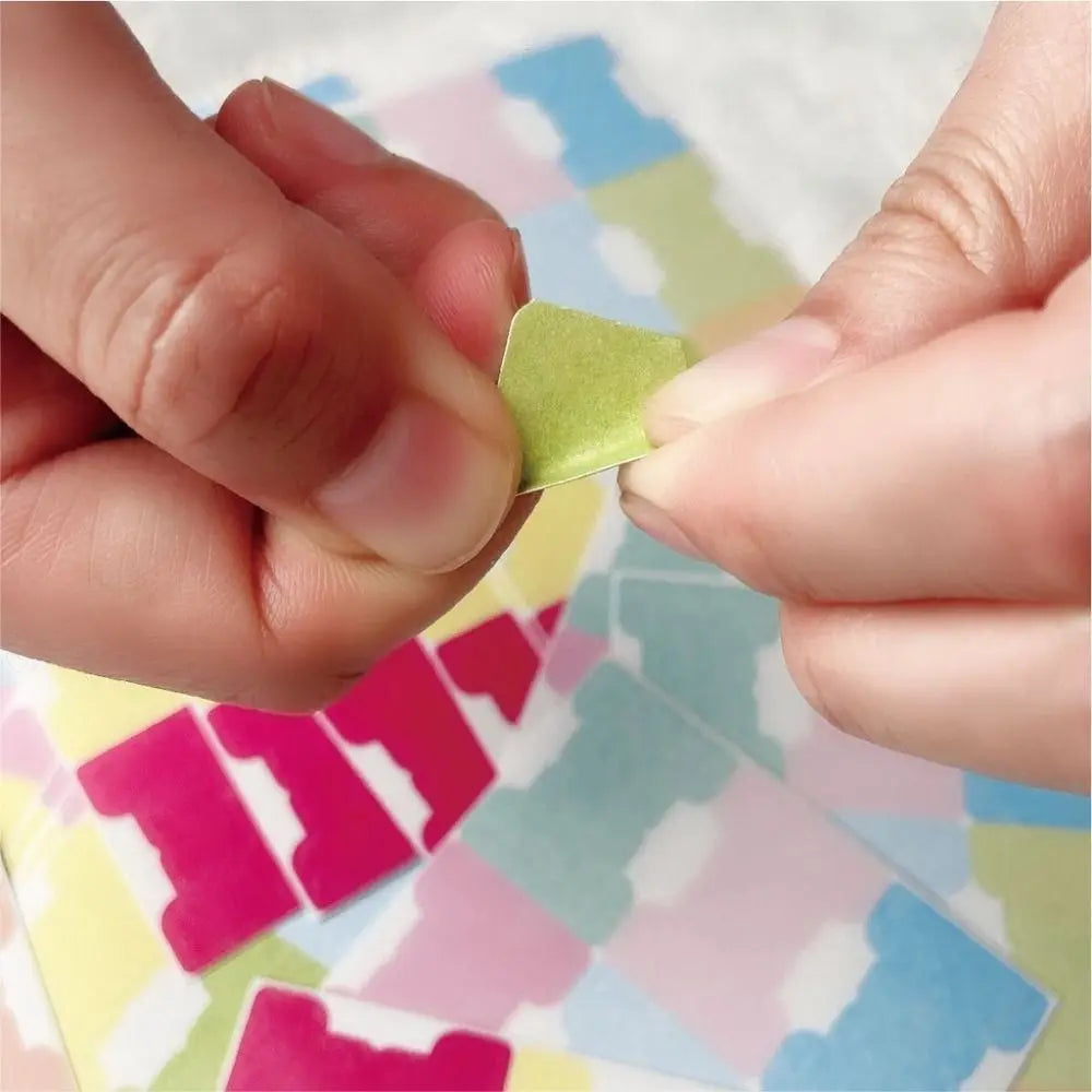60/120Pcs File Tabs Flags Index Label Sticker Personalized Planner Office Stationery Self-adhesive Paper Tabs Repositionable