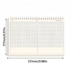 B5 Spiral Multifunctional Notebook Grid/Horizontal Lines Separate the Thick Paper Roll Notepad, Suitable for Planners and Studen