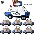 Police Party Plates Napkins Police Birthday Party Tableware Set Police Officer Car Party Decorations Favors Police Theme Party