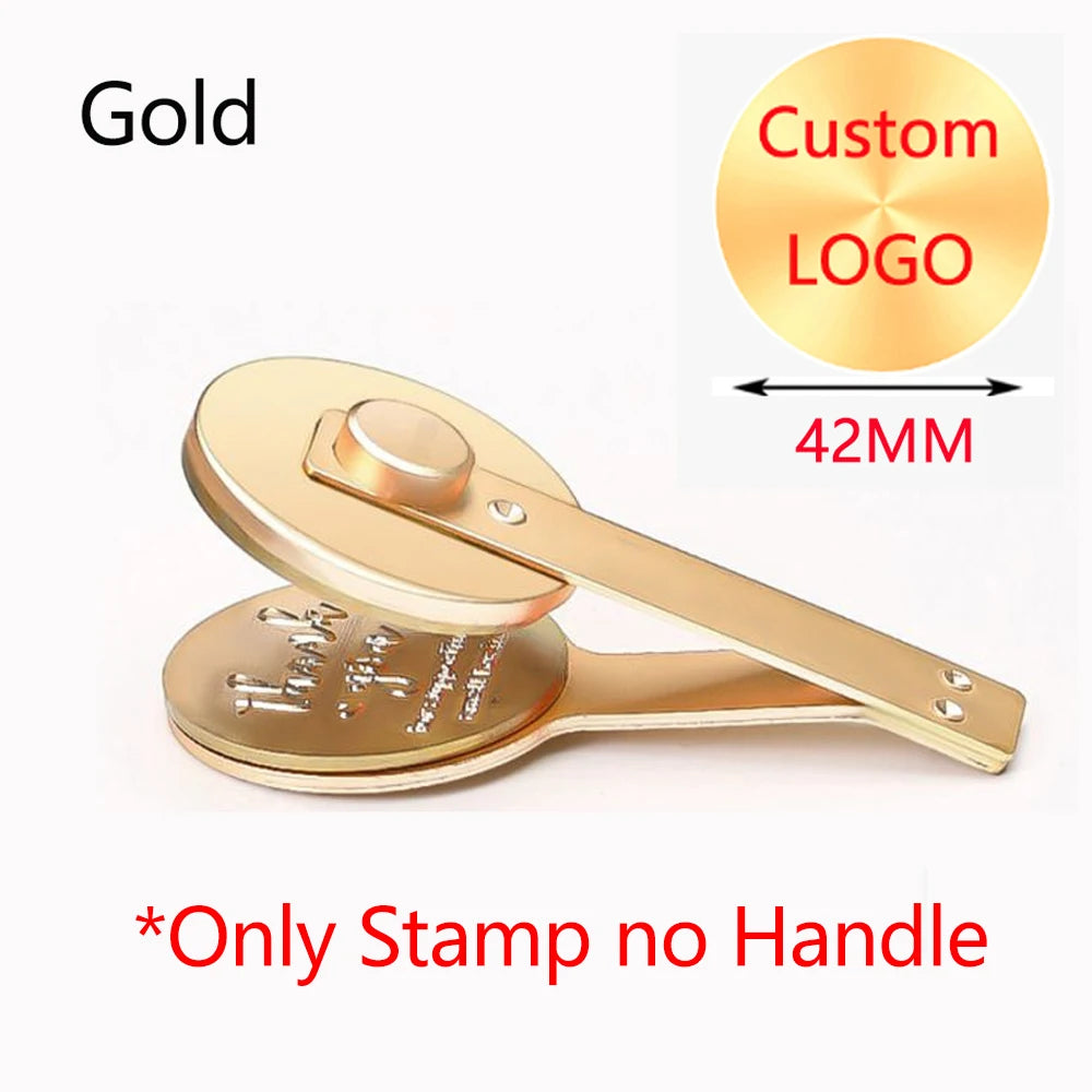 Embosser Stamp LOGO Customized Wedding Library Book Private Seals Customization Envelope Party Invitation Embossing Stamps DIY