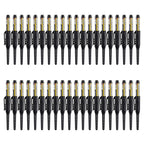 4-40Pcs White/Black/Blue/Red 45mm Deep Hole Marker Pens Long Nib Head Carpenter Pen Waterproof for Measuring Woodworking Office