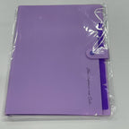 1Pc A4 Size Accordion File Folder 5 Pocket Filer Folder for Documents Paper Organizer for School Office