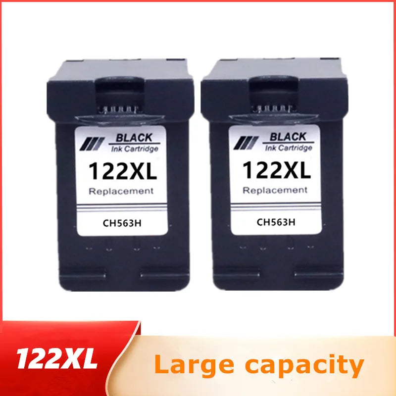 Compatible 122XL Ink Cartridge for HP122 for HP 122 for Deskjet 1000 1050 2000 2050s 3000 3050A 3052A 3054 1010 1510 2540