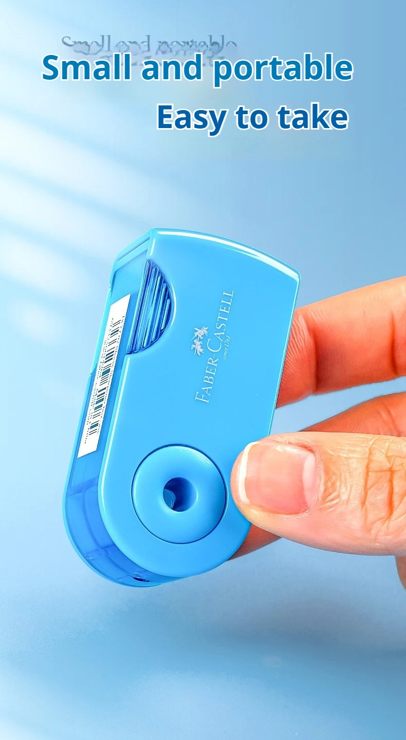1Pc Faber Castell Double Pencil Sharpener Creative Single Hole Double Hole Pen Knife School Office Supplies Student Stationery