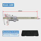 SHAHE Digital Caliper IP67 Coolant/Water/Dust Proof ,150/200/300mm Stainless Steel Digital Vernier Calipers Measuring Tool