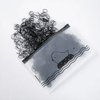 1000pcs Colour Children Disposable Rubber Band Black Transparent High Elasticity No Harm to Hair Hair Accessories Headband