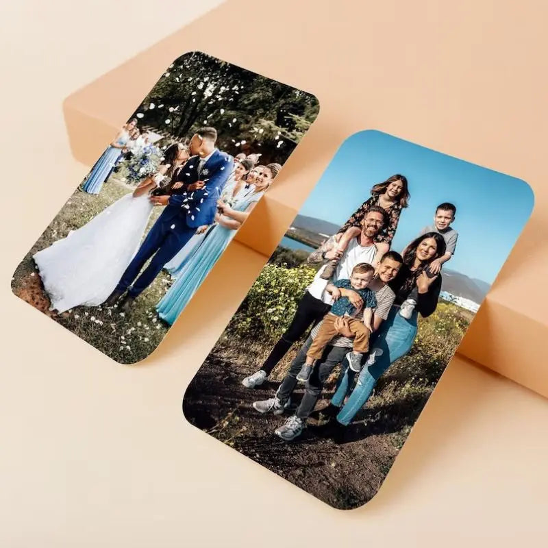 Customized Photo Text Anime Metal Card Personalized Wallet Card Aluminum Sheet Thin Design Picture Business Waterproof Card Gift