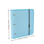 1pc Multi-Function 3 Hole Loose Leaf Folder, Binder Design Storage Book, Large Capacity Document Booklet