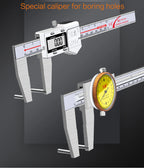 90 Degree Precision Electronic Stainless Steel Boring Special Caliper Inner Diameter Measurement Tool Aperture Digital Caliper