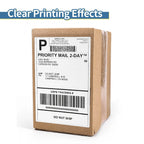A6 Size 4x6'' 4x4'' Shipping Labels FanFold Paper 241BT 246S D520 DYMO 4XL Zebra Munbyn Nelko for LOGO Barcode