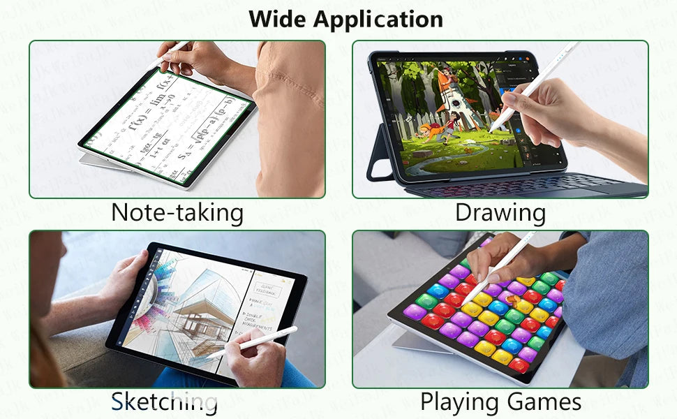 For Apple Pencil 2nd Generation Original Stylus Pen iPad Pencils For iPad Pro Air 11 M3 a16 5 9 12.9 Mini 2018-2026 Accessories