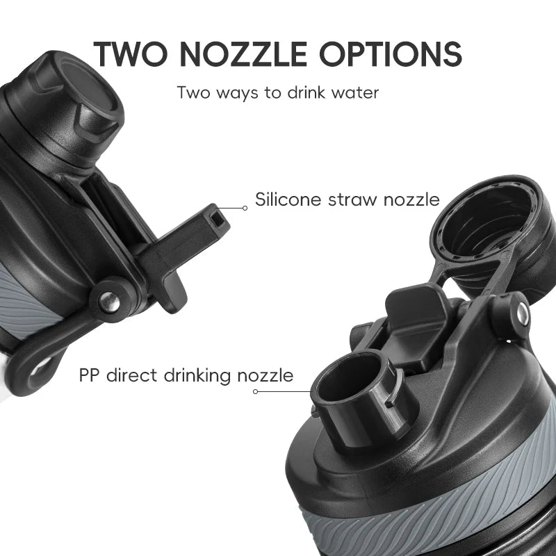 ROCKBROS Cycling Water Bottle Thermal Drinkware Vacuum Flasks & Thermoses Bottle 500ml 650ml 1000ml 1200ml Cycling Water Bottle