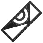 Drawing Measurement Ruler Set Aluminum Alloy Professional Geometry Triangle Straightedge Protractor School Office Stationery