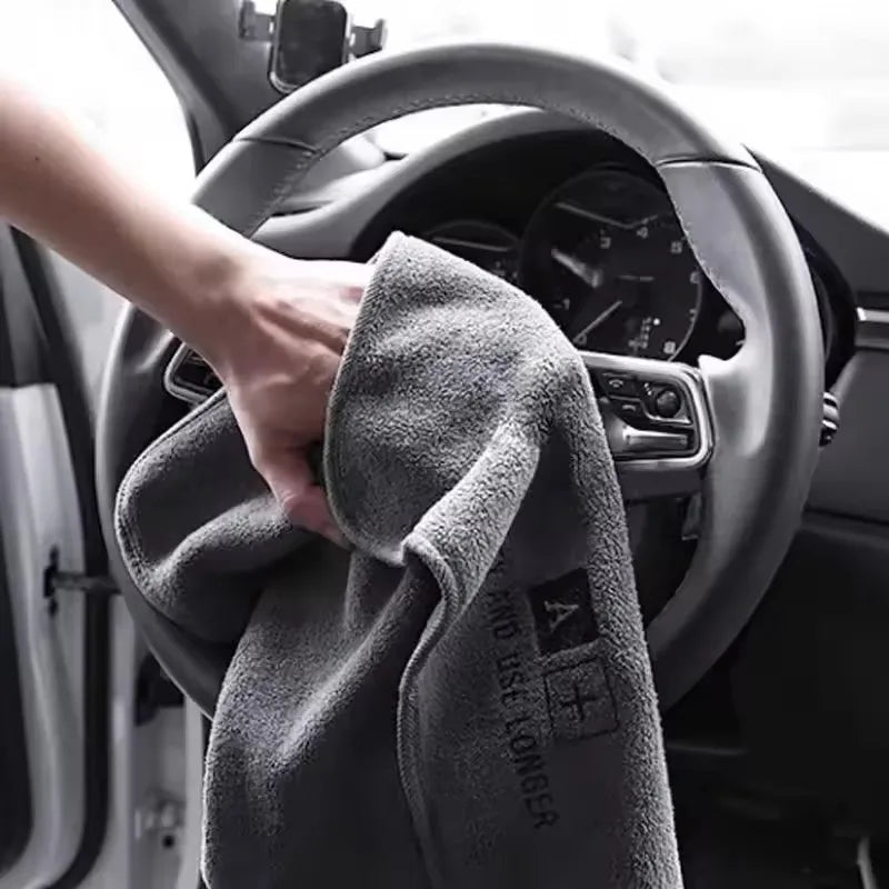 Multi Purpose Car Wash Microfiber Towel Double Sided Thick Cleaning Cloth Super Absorbent Lint Free Drying Rag for Window Table