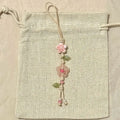 Cute Star Flower Phone Charm Strap Kawaii Ceramic Beaded Phone Lanyard Pastel Colors for Girls Bag Camera Pendant