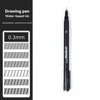Pigment Liner Pigma Pen 0.1mm/0.03mm/0.05mm/0.5mm/1mm Different Tip Black Fineliner for Sketching Drawing Micron Ink Marker Pen