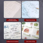 Translucent Tracing Paper 16K/A4/A5 Premium Trace Copy Paper for Drawing, Calligraphy, Sketching Painting Craft & Art Supplies