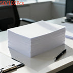 50/100pcs A4 White Cardstock for Printing Card