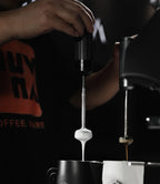 MUVNA 3-Speed Electric Milk Frother,Stainless Steel Handheld Coffee Mixer|Milk Beater&Foamer for Cappuccino/Latte Barista Tool