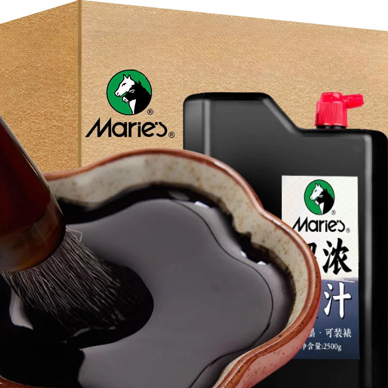2500/2700g Ink Send Brush Holder for Professional Chinese Sumi Refined Ink Traditional Calligraphy Brush Painting Writing Drawin