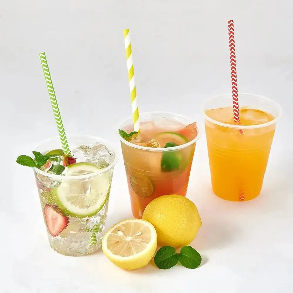 50Pcs 180ml Disposable Plastic Cups Transparent Food-grade PP Clear Plastic Cups Heat-resistant Party Plastic Cups