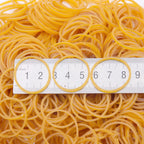 ‌Multi-Purpose Elastic Rubber Bands,15-60mm Diameter Rubber Bands Sturdy Stationery Fasteners for Paper, Files & Household Items